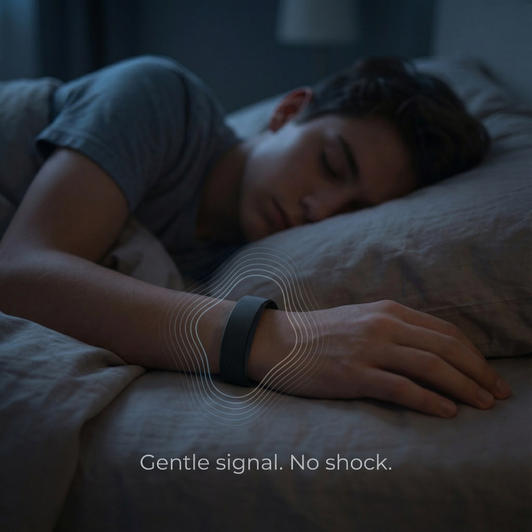 Deep sleeper unable to wake to sound